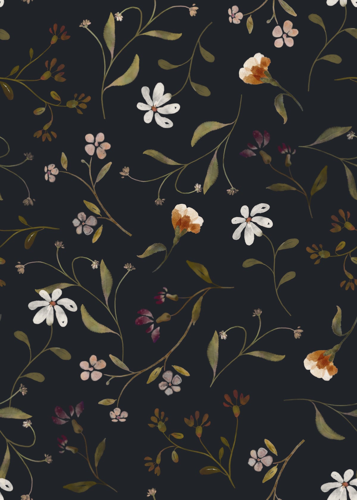 Memories in Petals Wallpaper⁠ Twilight in your room — zoomed