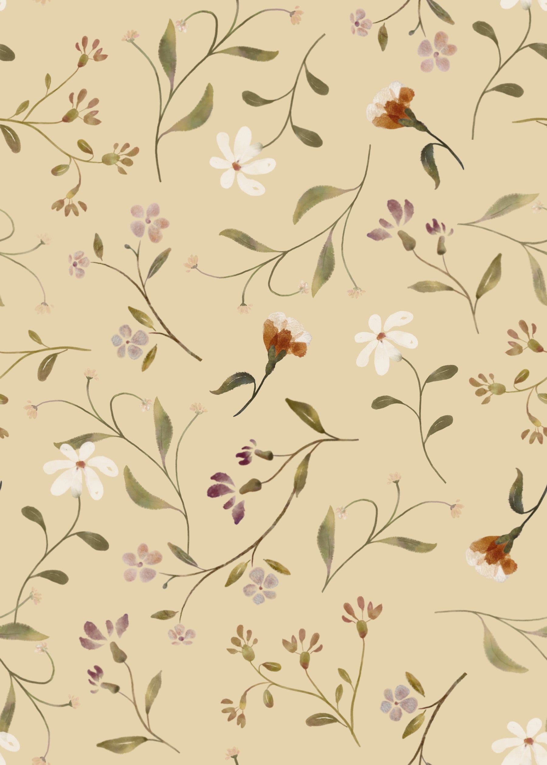 Memories in Petals Wallpaper⁠ Vanilla Wallpaper⁠
