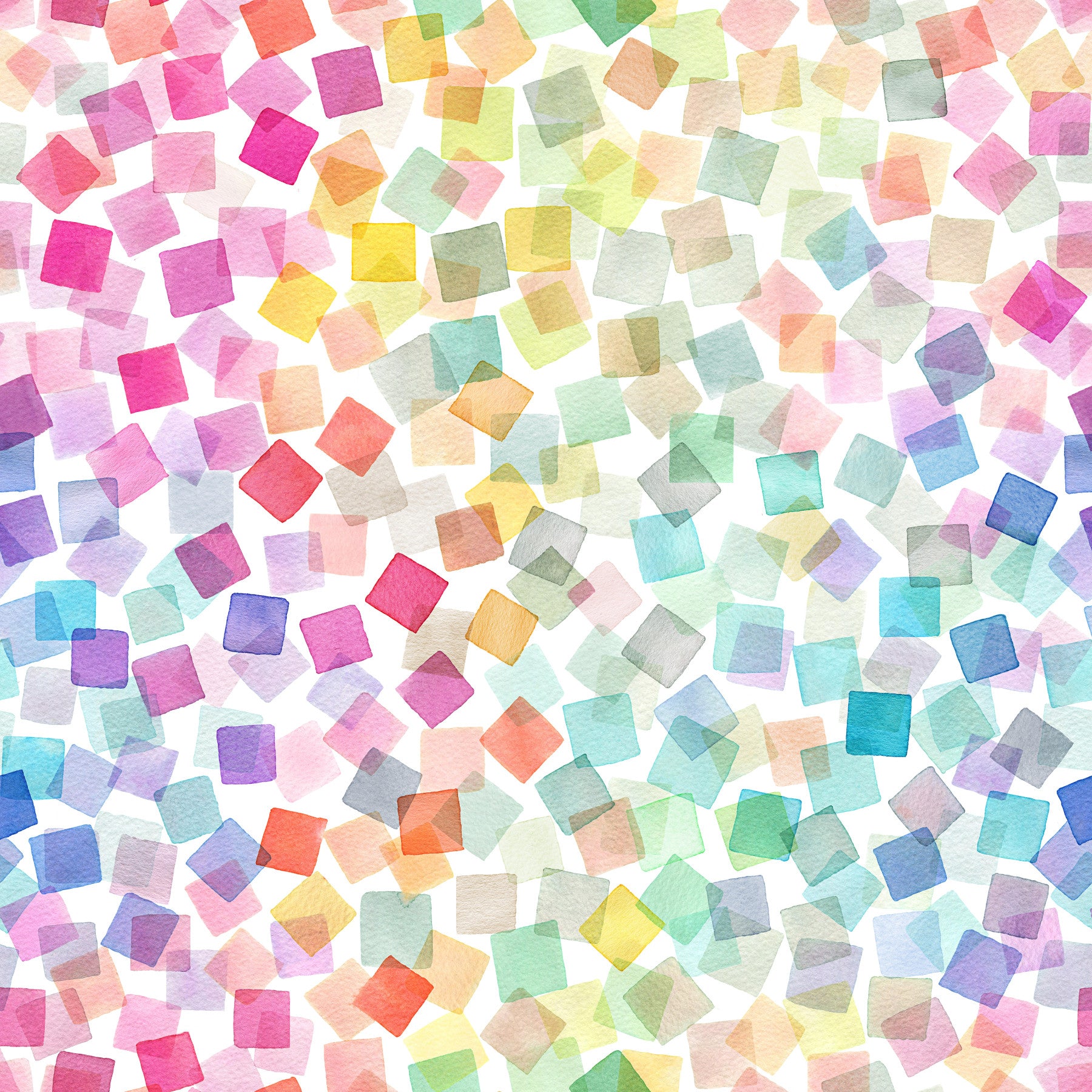 Geometric Confetti Plaids Party Rainbow Wallpaper⁠ in your room — zoomed