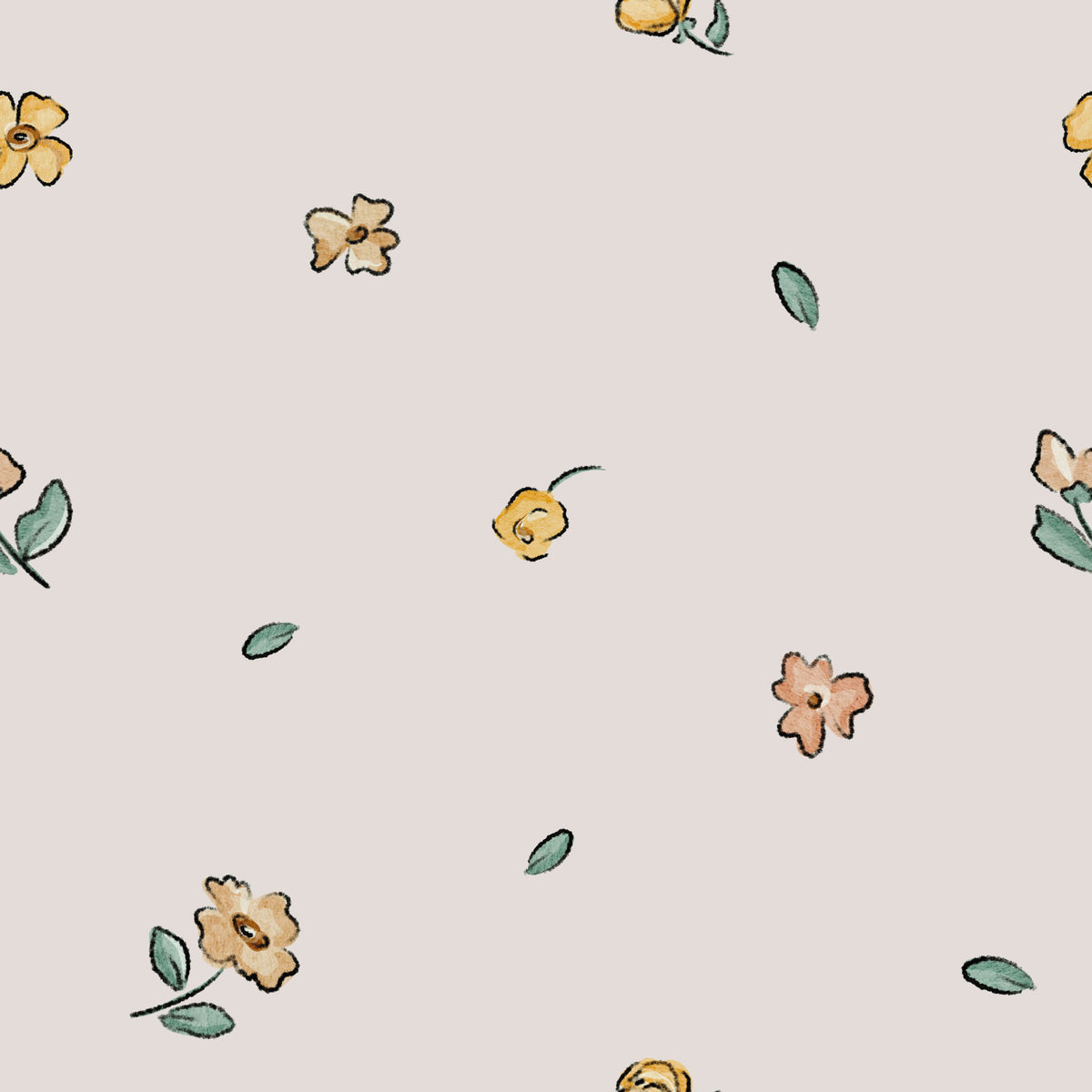 Muted Meadow Wallpaper⁠