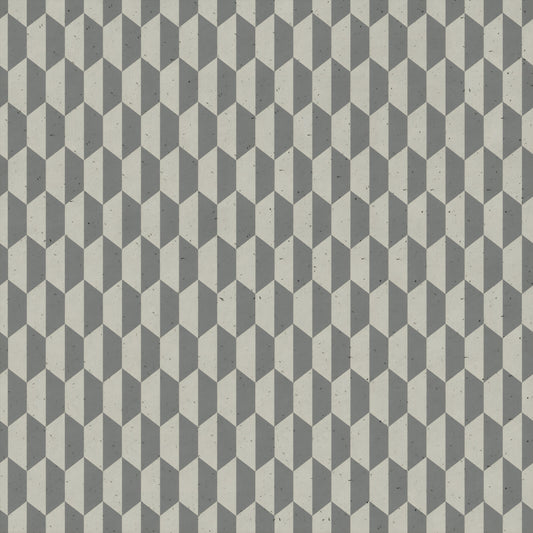 Grey Hexagon Illusion Wallpaper⁠