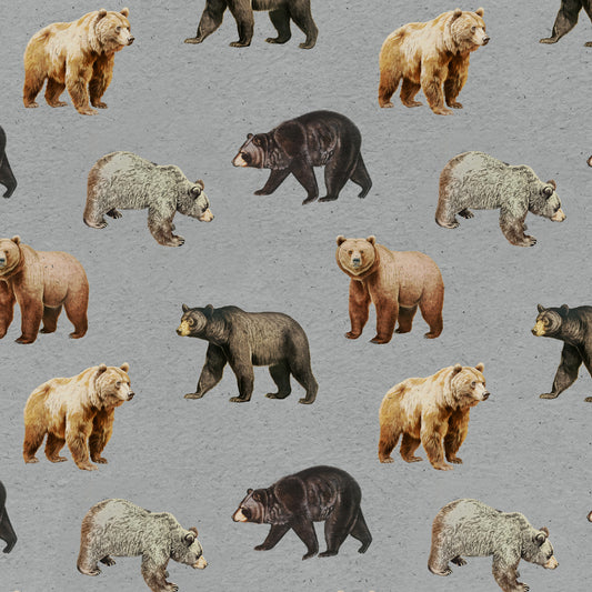 Forest Bears Wall Mural