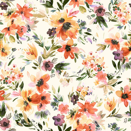 Tropical Flowers  Wallpaper⁠