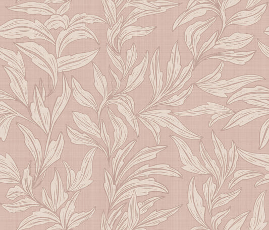 Linen Leaf Wallpaper⁠