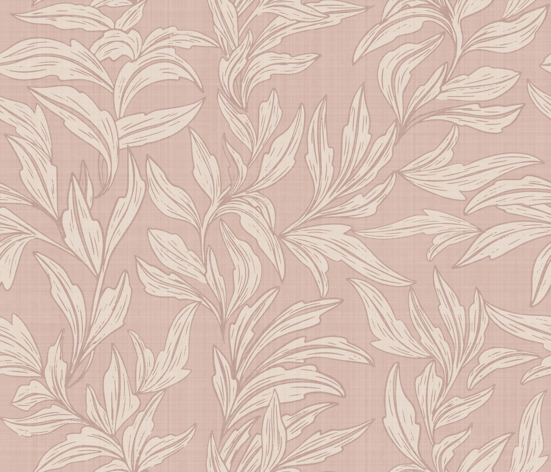 Linen Leaf Wallpaper⁠