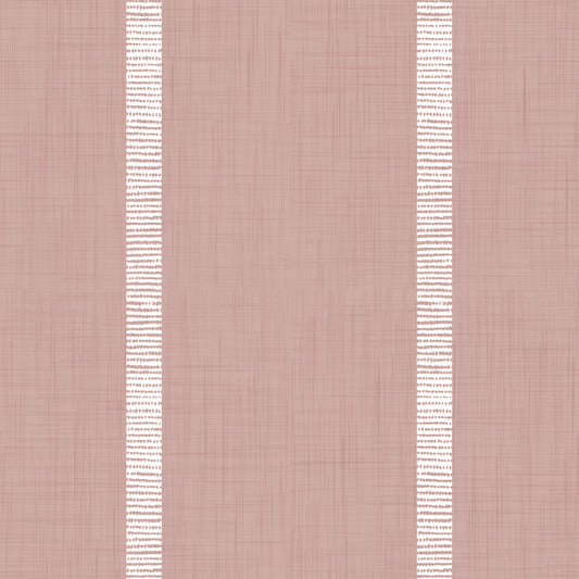 Modern Boho Serenity Stripes Mauve  Wallpaper⁠