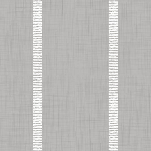 Modern Boho Serenity Stripes Soft Grey  Wallpaper⁠