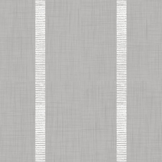 Modern Boho Serenity Stripes Soft Grey  Wallpaper⁠