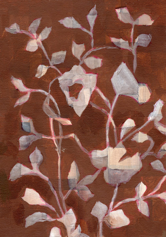 Rustic Botanical Wall Mural