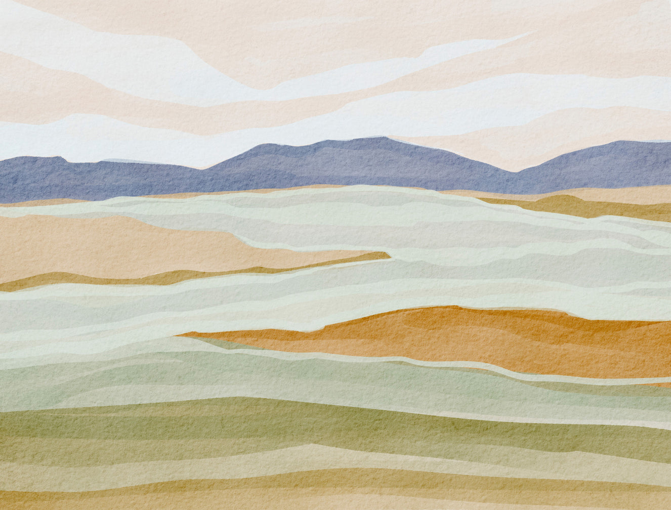 Landscapes view Wall Mural