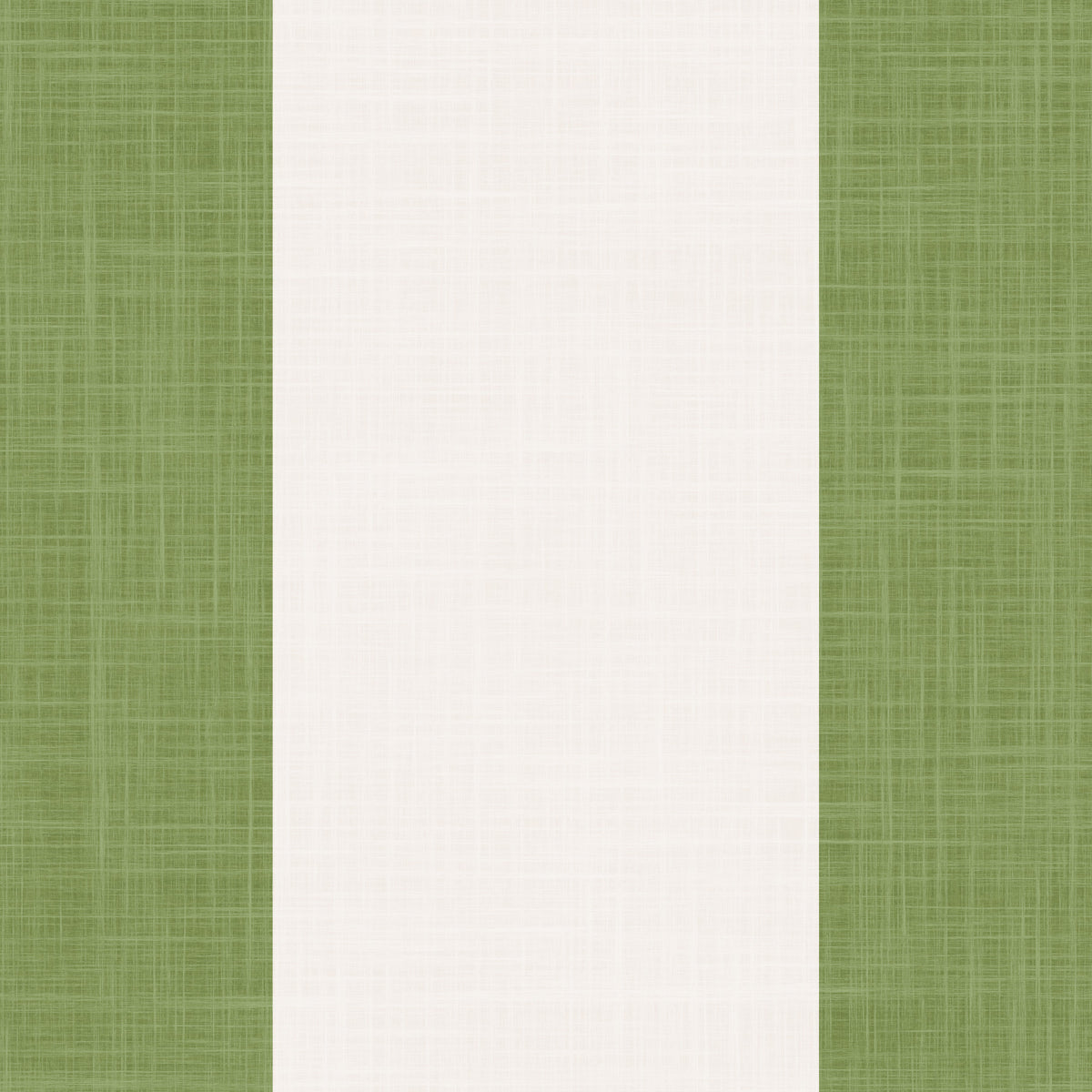 Mediterranean Coastal Stripes Green & Ivory  Wallpaper⁠ in your room — zoomed
