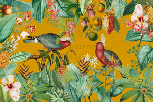 Tropical Vintage Journey Wall Mural