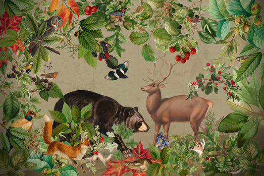 Whispers of the Wildwood Wall Mural