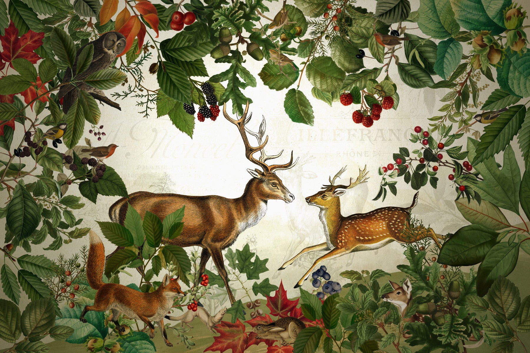 Autumnal Enchantment 1 Wall Mural