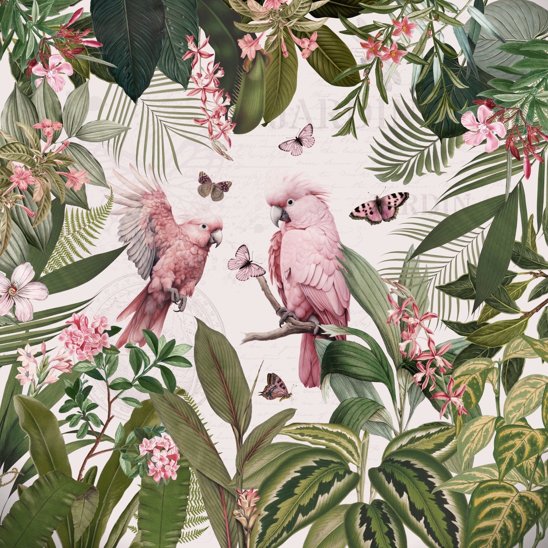 Secret Garden Rendezvous Wall Mural