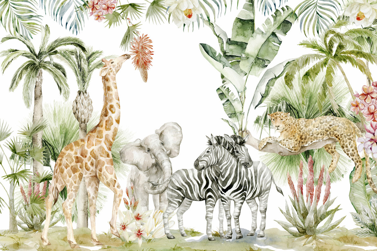 Whispers of the Wild Wall Mural