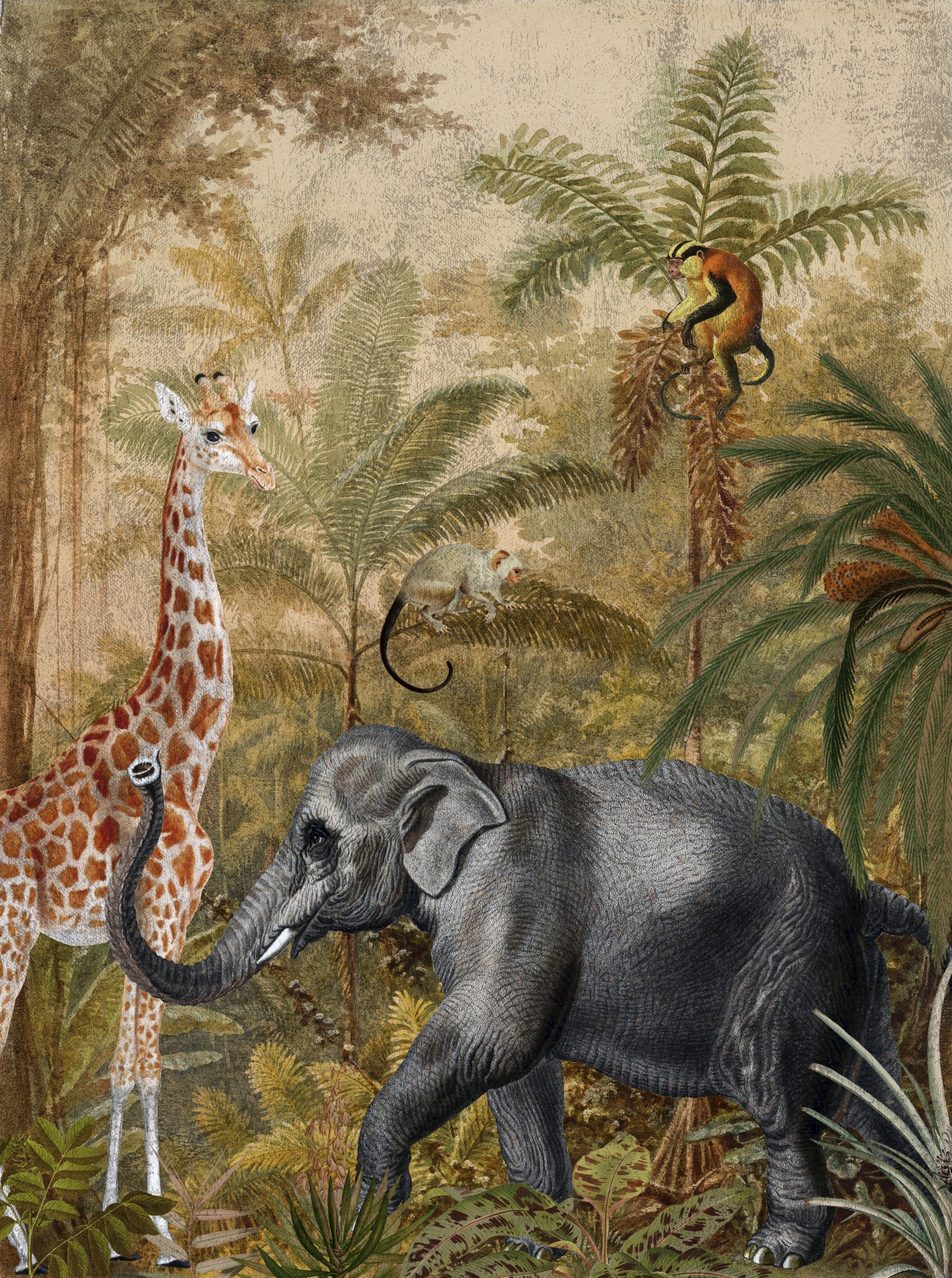 Whispers of the Wild 2 Wall Mural