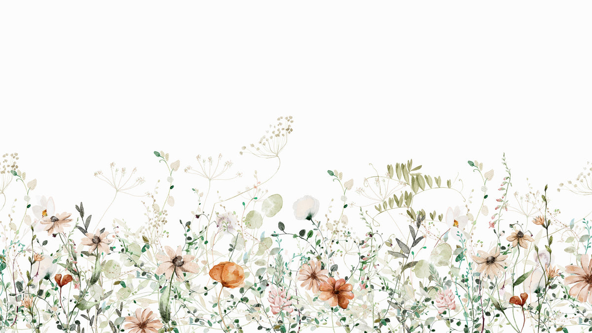 Whispers of the Meadow Wall Mural in your room — zoomed