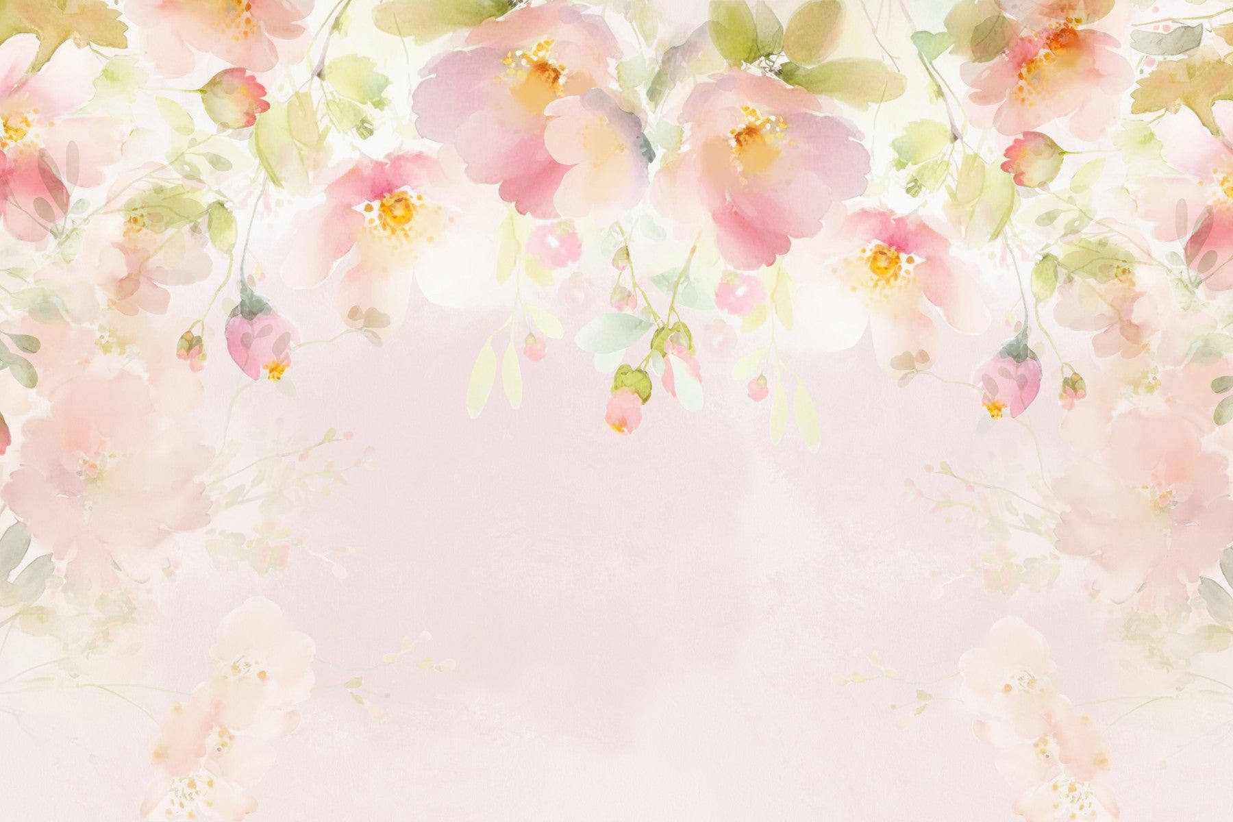 Pink Paradise Wall Mural