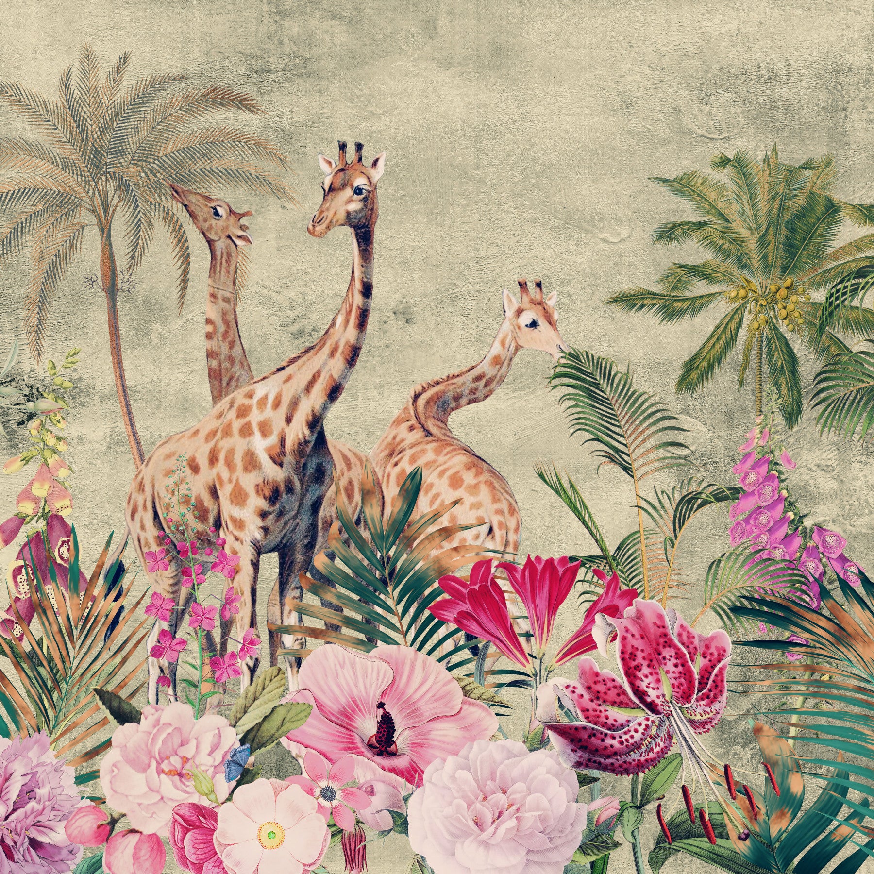 Whispers of the Savannah Wall Mural