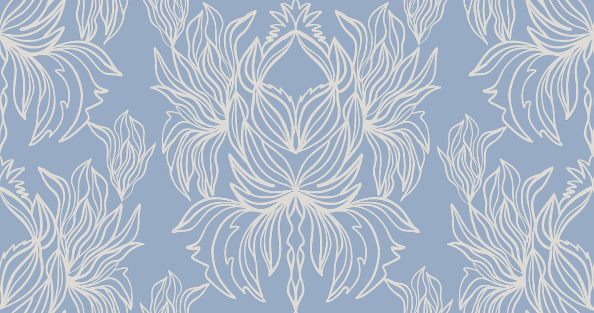 Tranquil Blooms Wallpaper⁠