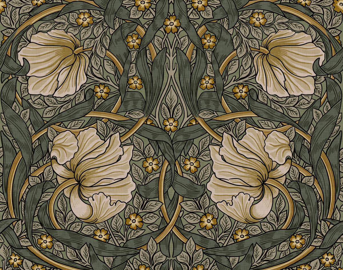 Pimpernel by William Morris 2 Wallpaper⁠
