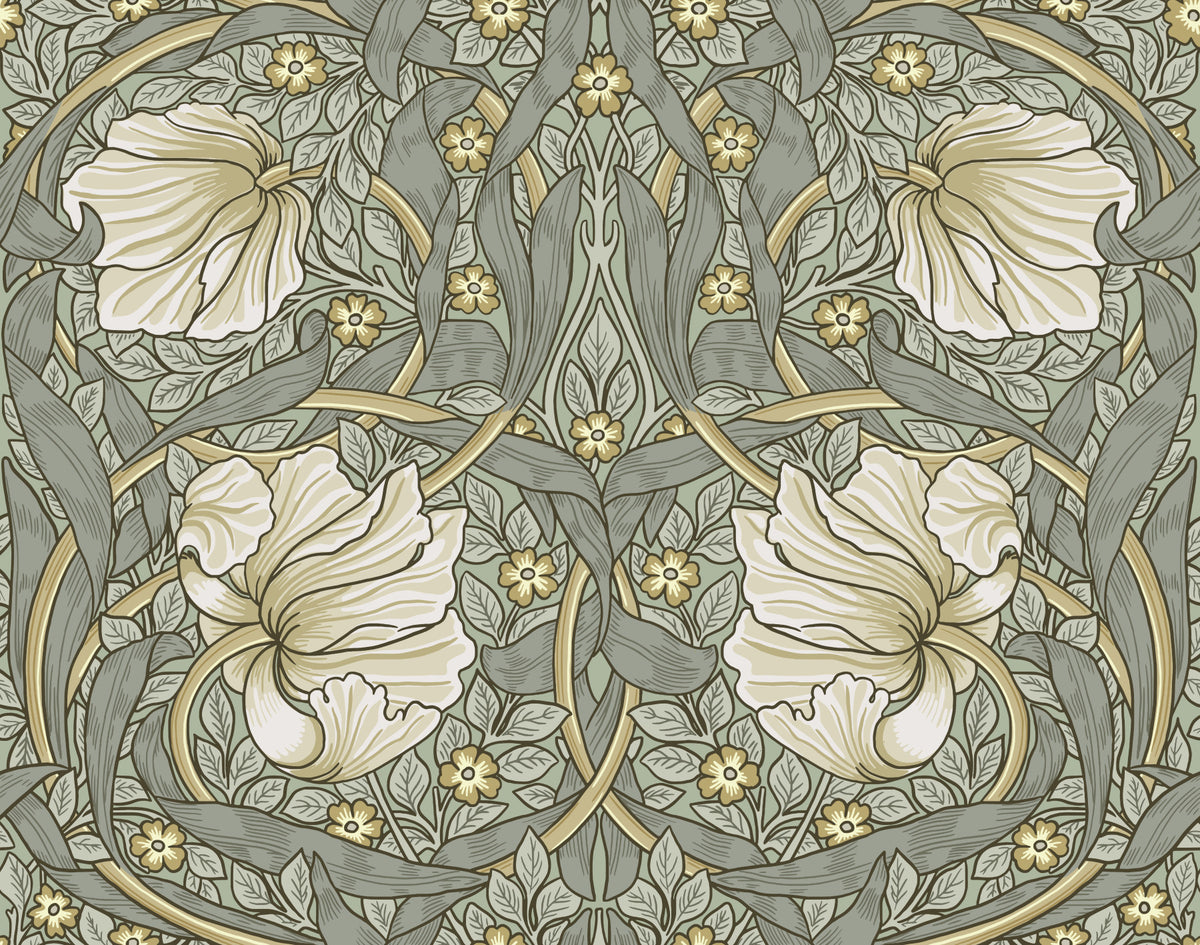 Pimpernel by William Morris 4 Wallpaper⁠ in your room — zoomed