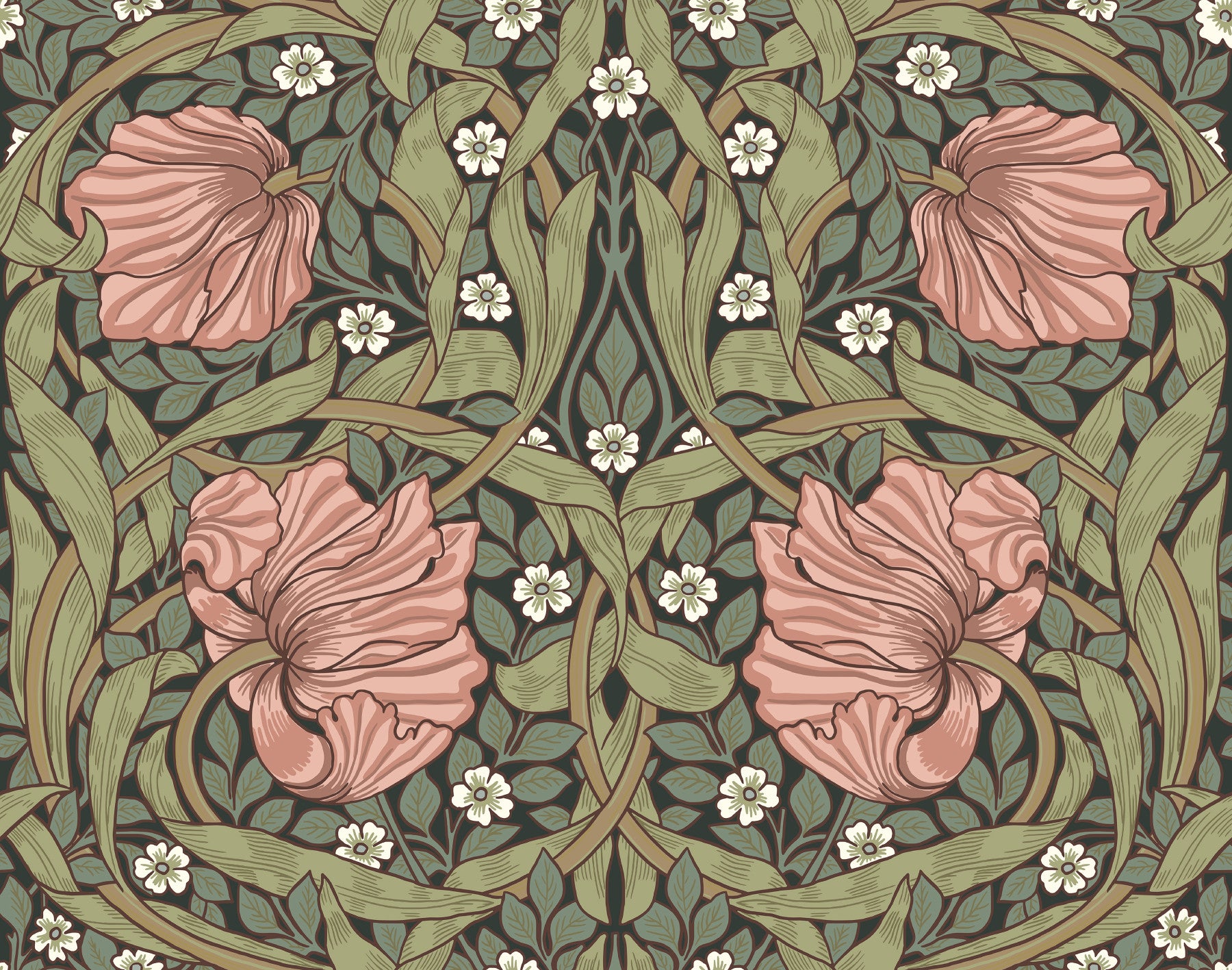Pimpernel by William Morris 7 Wallpaper⁠