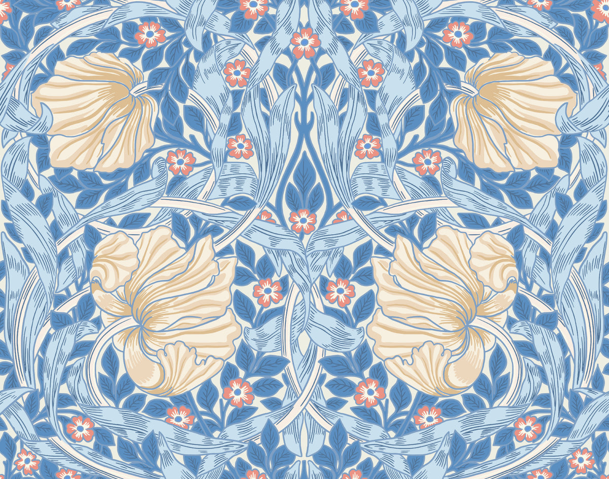 Pimpernel by William Morris 13 Wallpaper⁠ in your room — zoomed