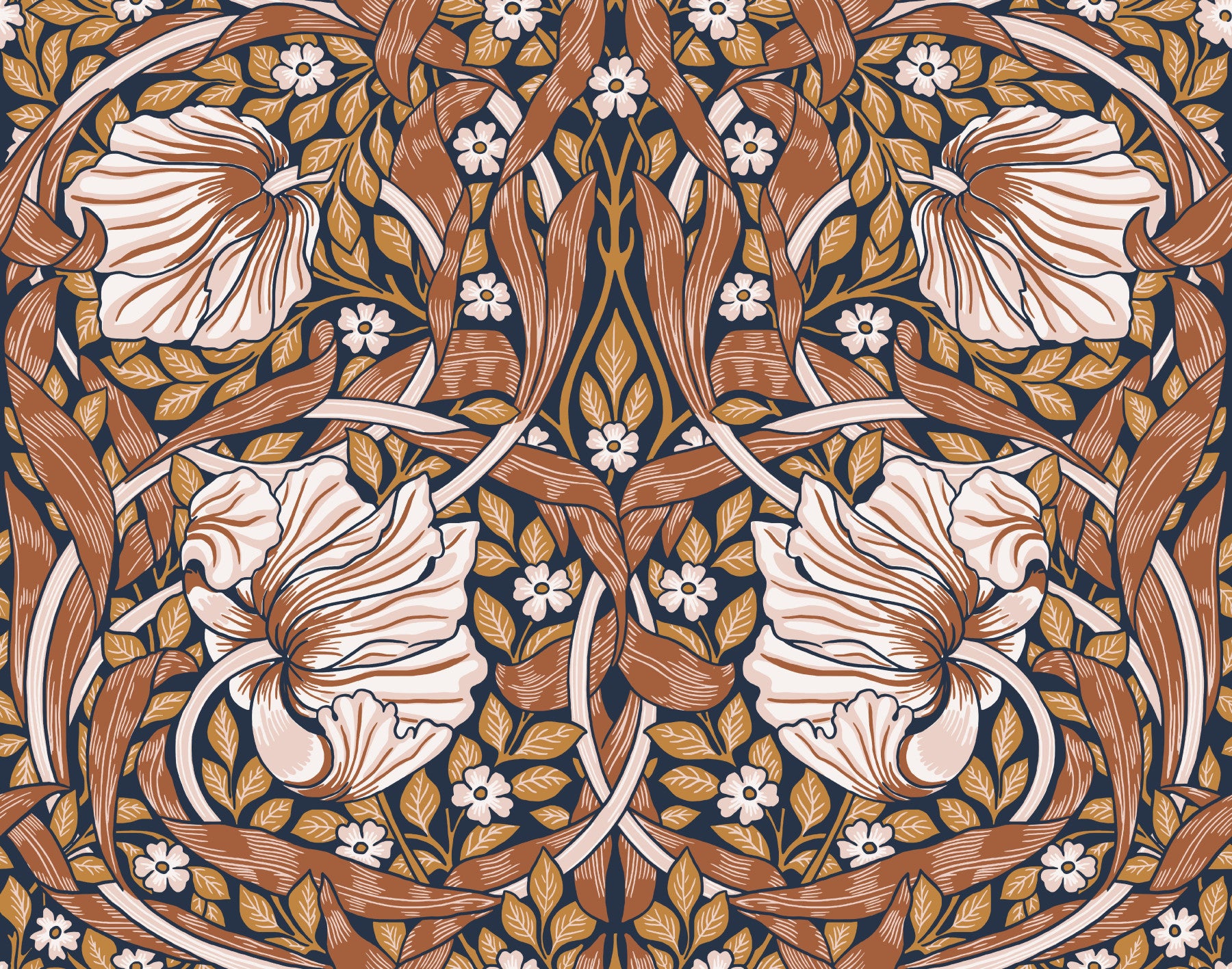 Pimpernel by William Morris 19 Wallpaper⁠