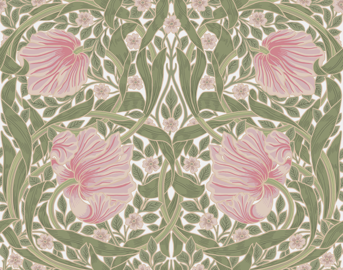 Pimpernel by William Morris 21 Wallpaper⁠ in your room — zoomed