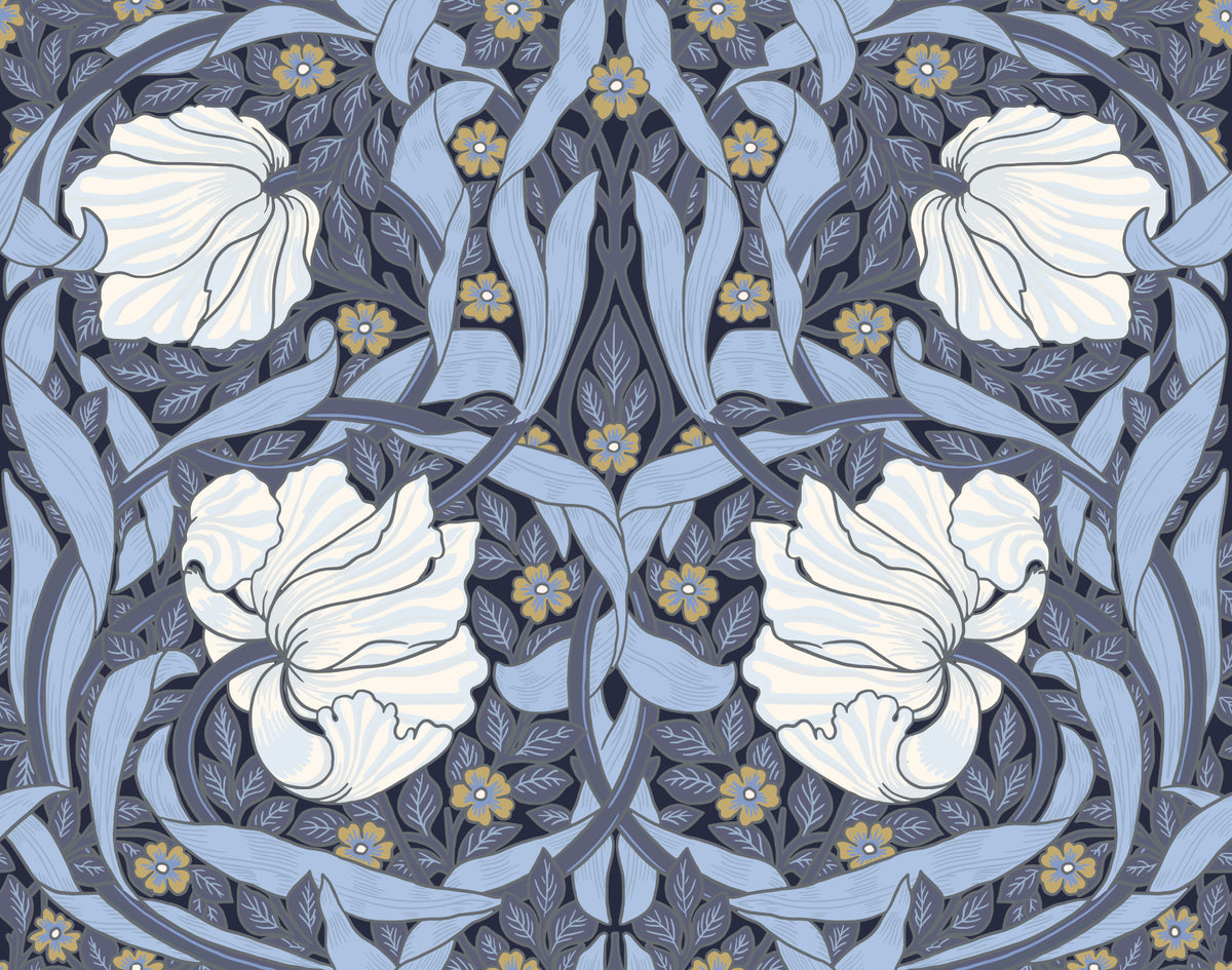 Pimpernel by William Morris 25 Wallpaper⁠ in your room — zoomed