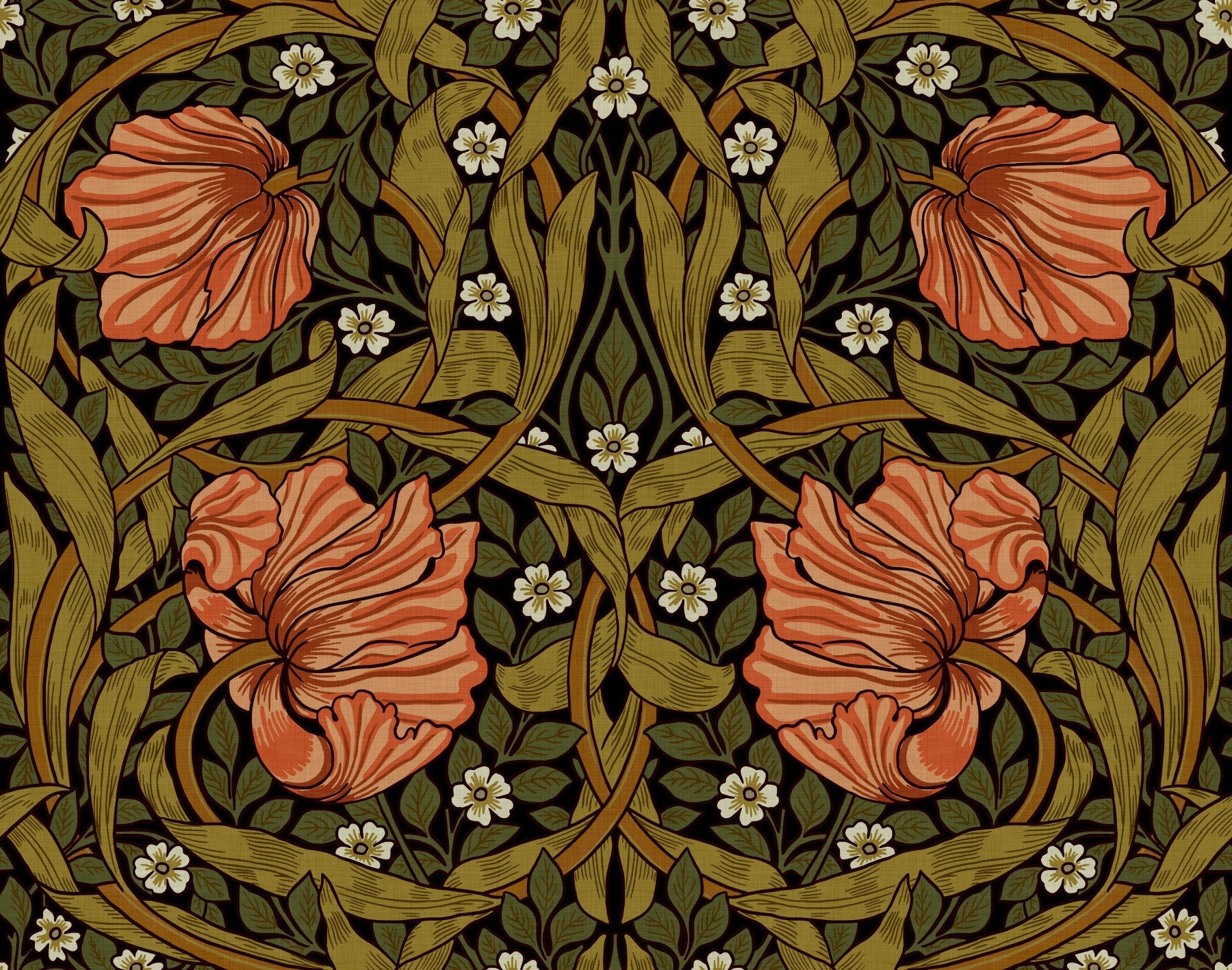 Pimpernel by William Morris 27 Wallpaper⁠