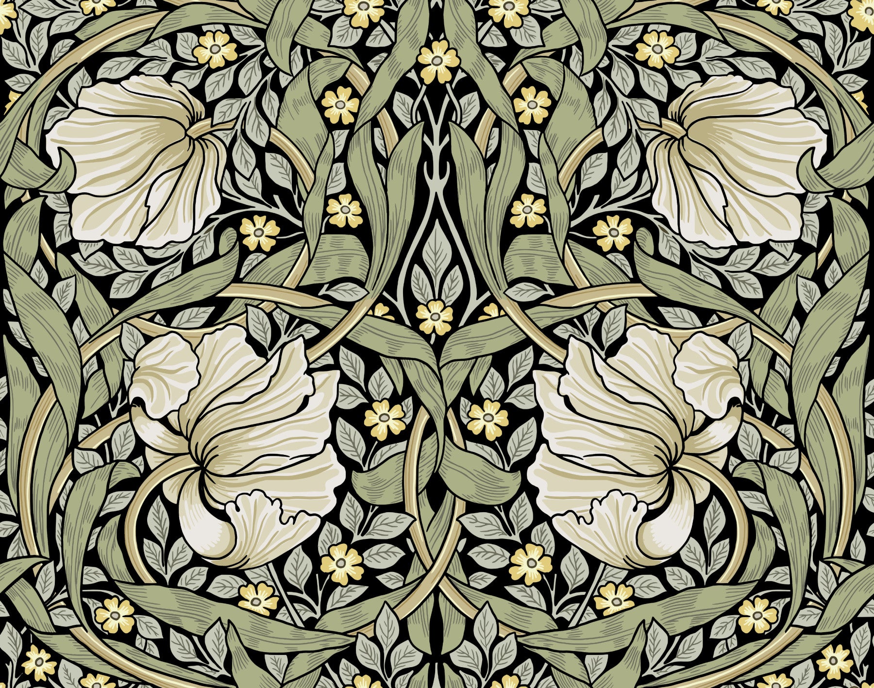 Pimpernel by William Morris 28 Wallpaper⁠