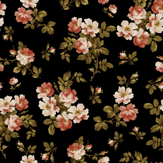 Vintage Rose Garden 2 Wallpaper⁠