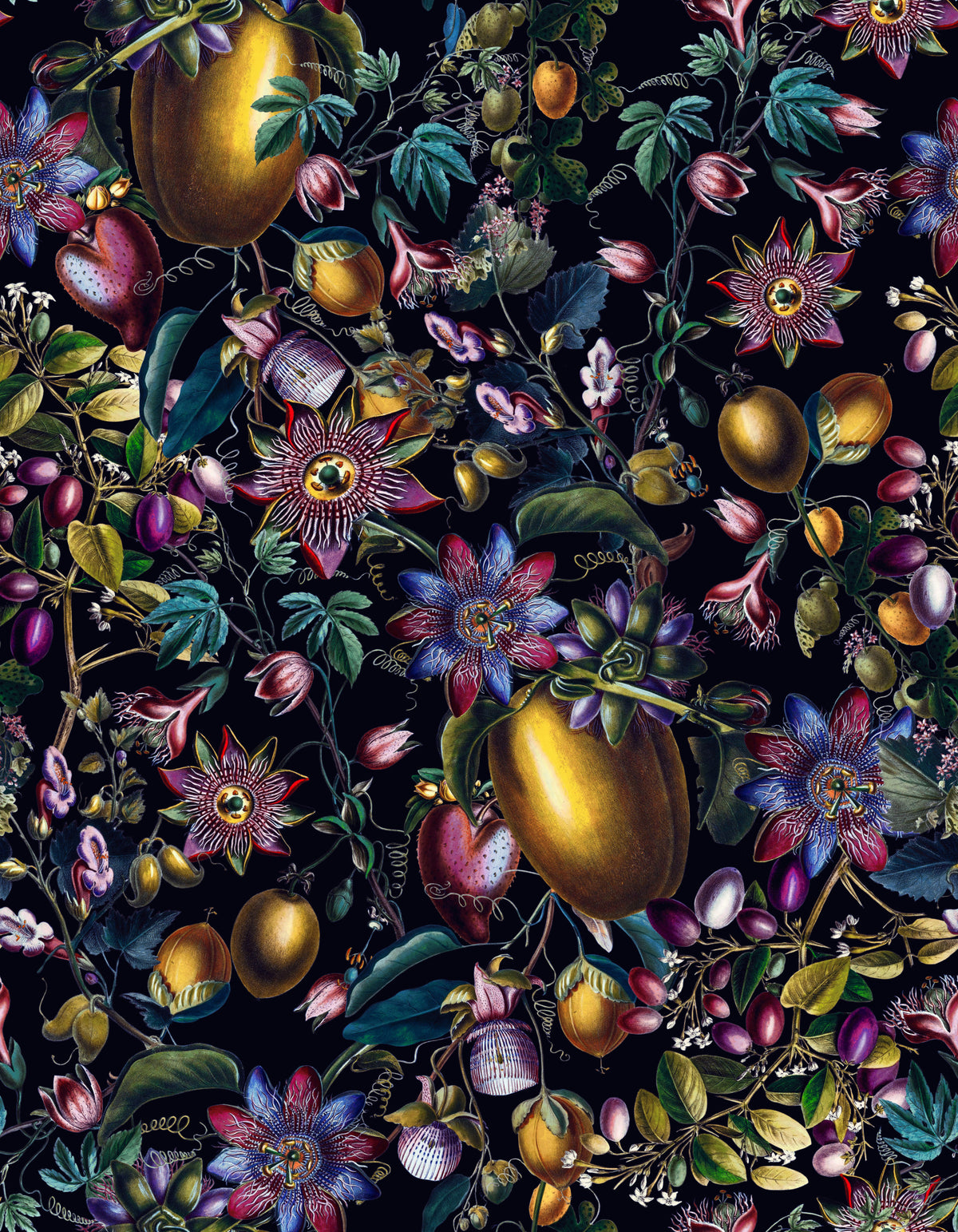 Enchanted Garden Wallpaper⁠ in your room — zoomed