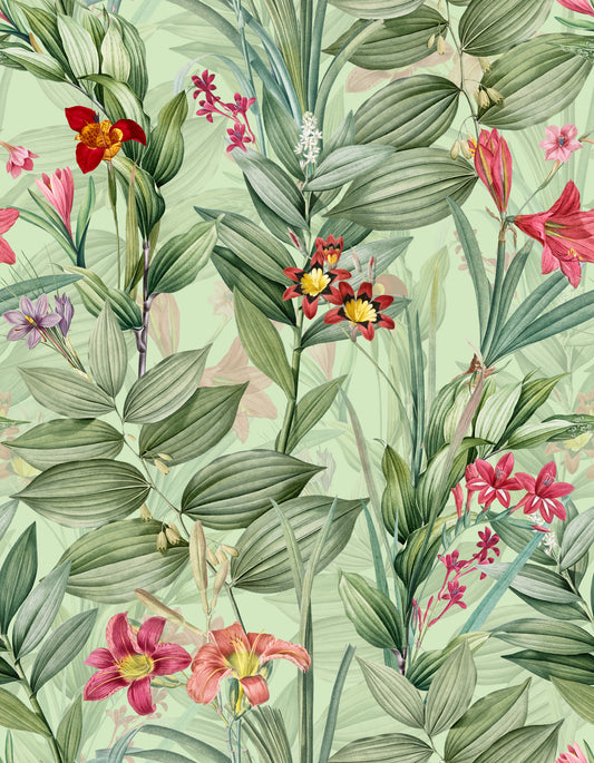 Botanical Rhapsody 1 Wallpaper⁠