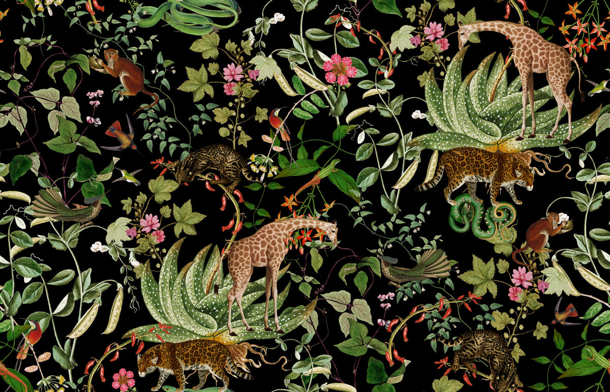 Whispers of the Wild Wallpaper⁠ in your room — zoomed