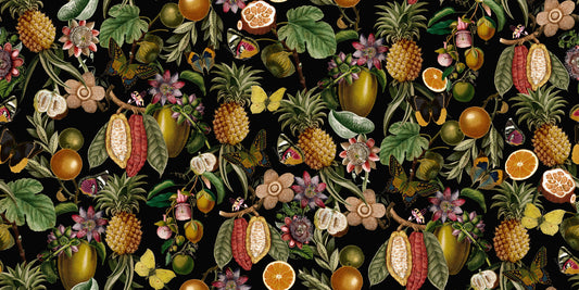 Tropical Botanical Rhapsody Wallpaper⁠