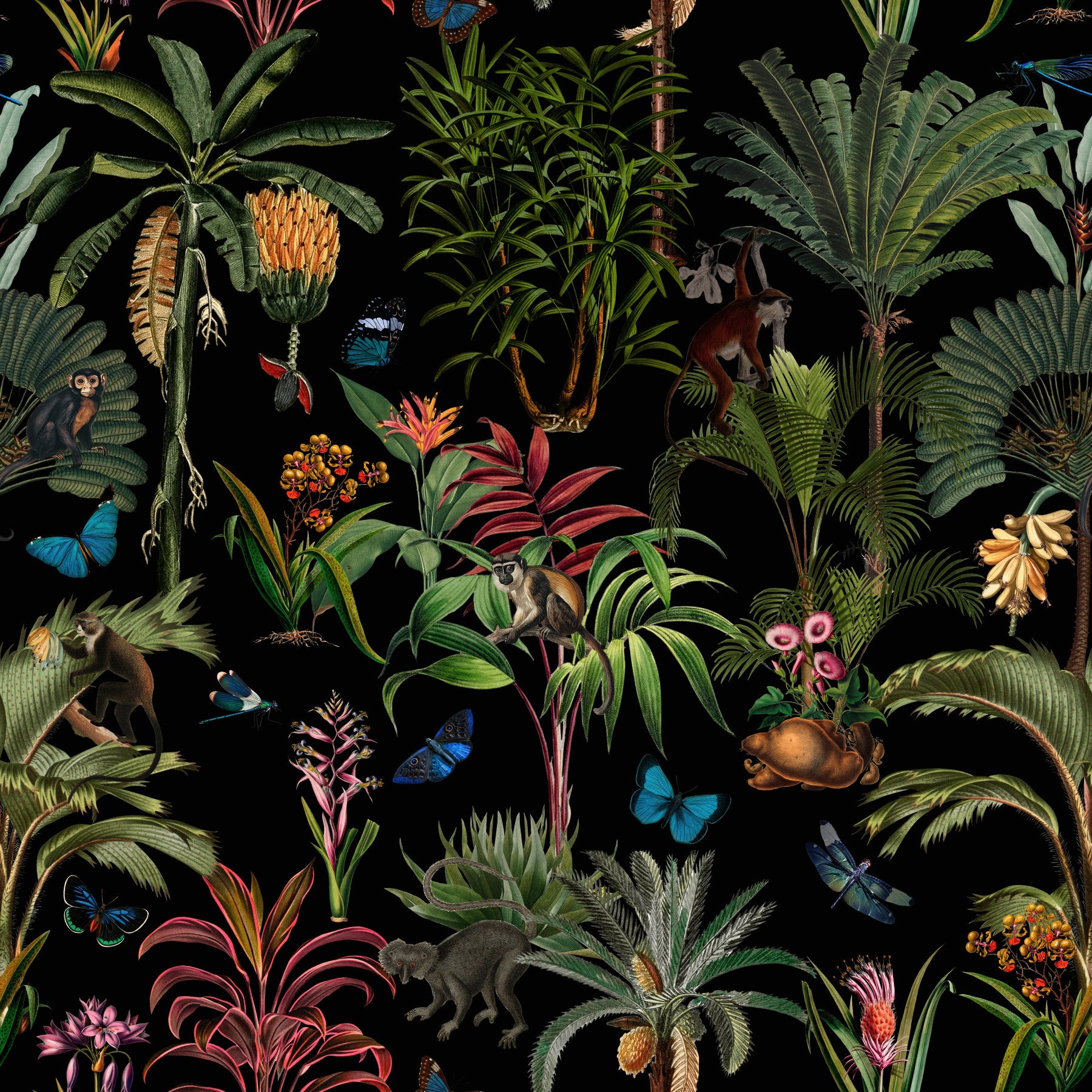 Midnight Jungle Wallpaper⁠