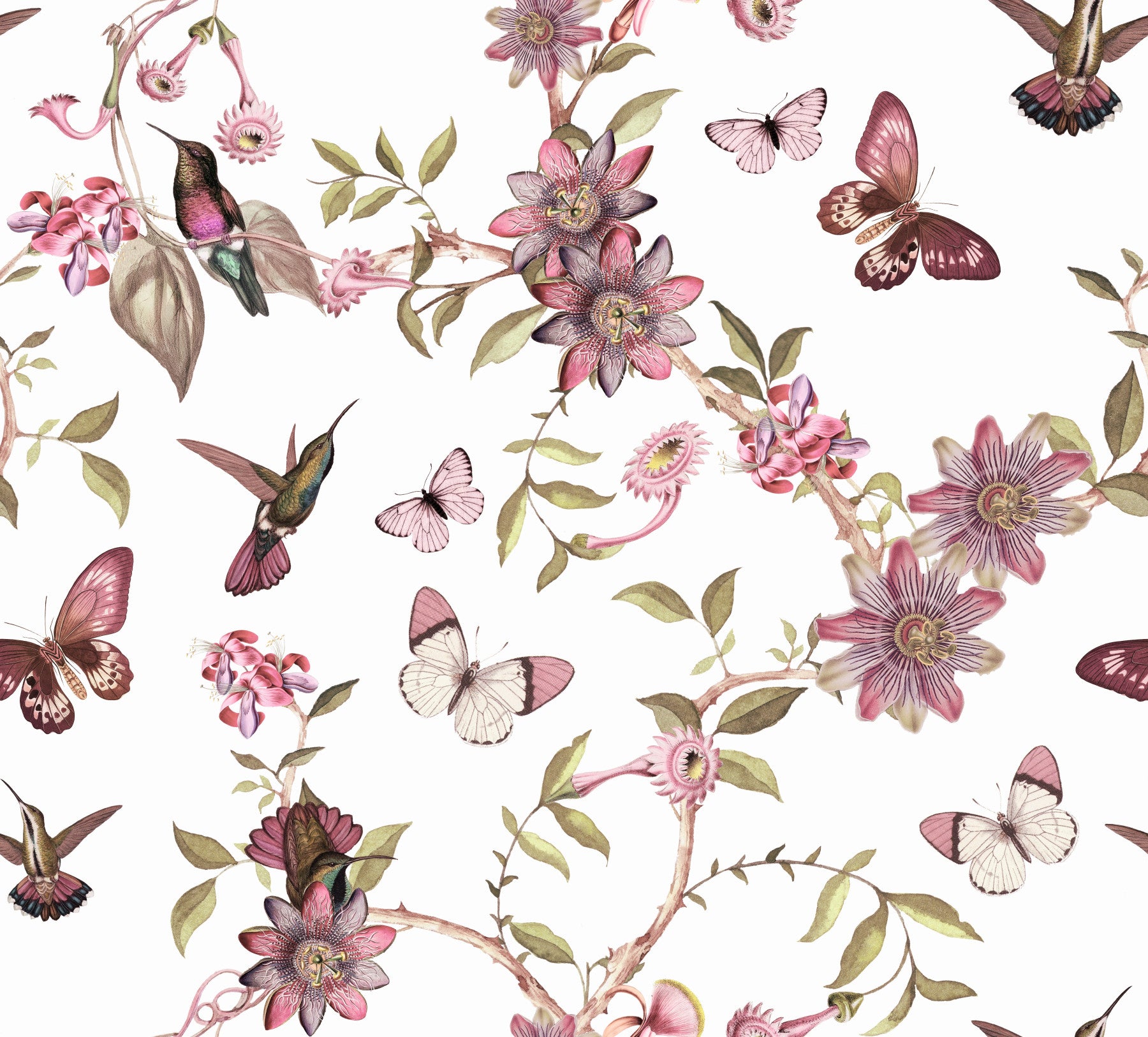 Enchanted Garden Bloom Wallpaper⁠