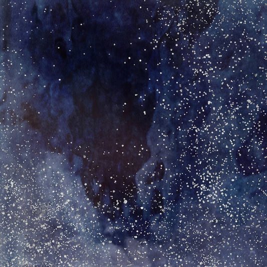Cobalt Galaxy Wall Mural