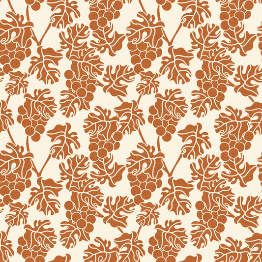 Mediterranean Vineyard Beige Wallpaper⁠