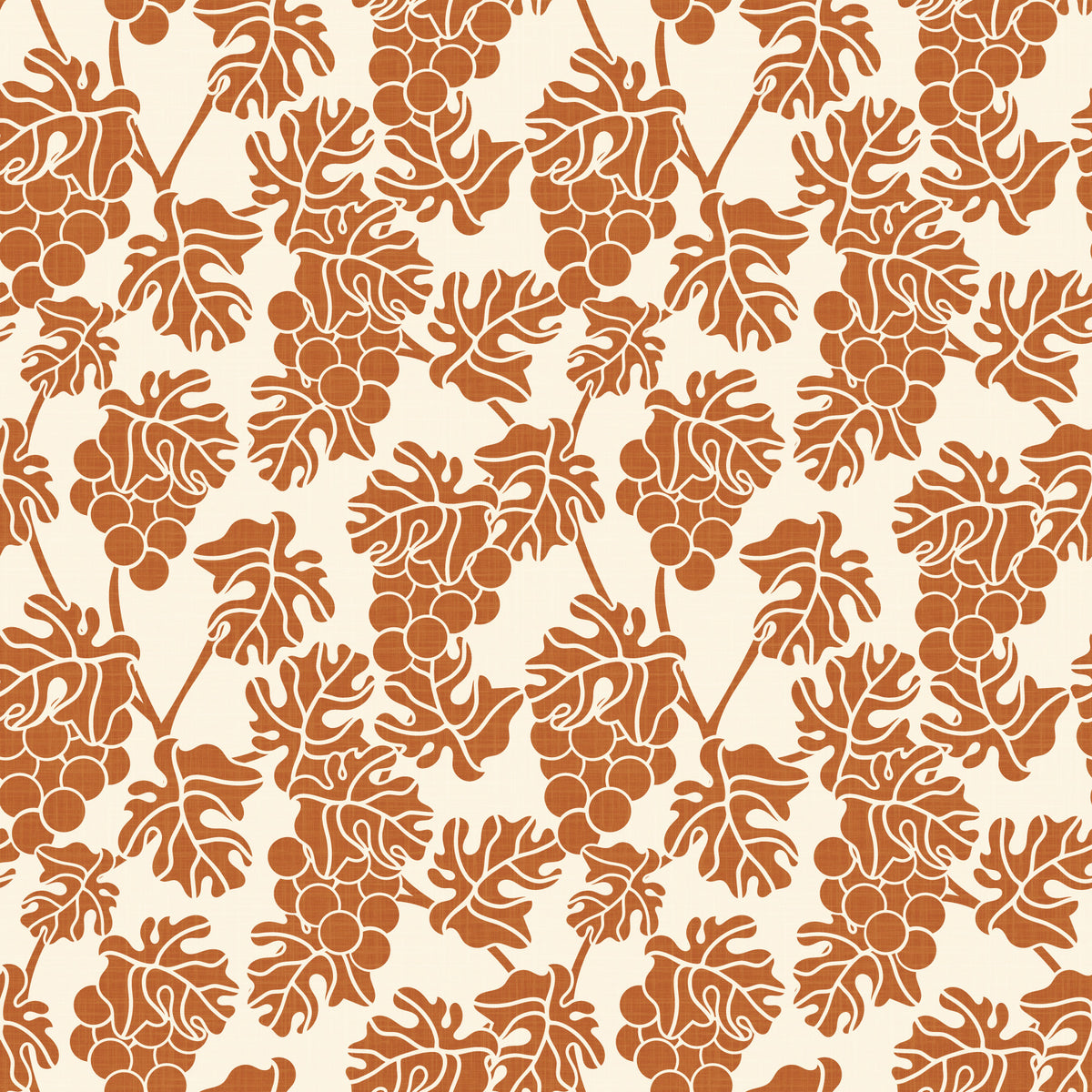 Mediterranean Vineyard Beige Wallpaper⁠