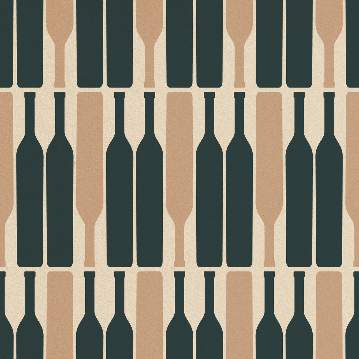 Modern Geometric Wine Cellar Blue Wallpaper⁠ in your room — zoomed