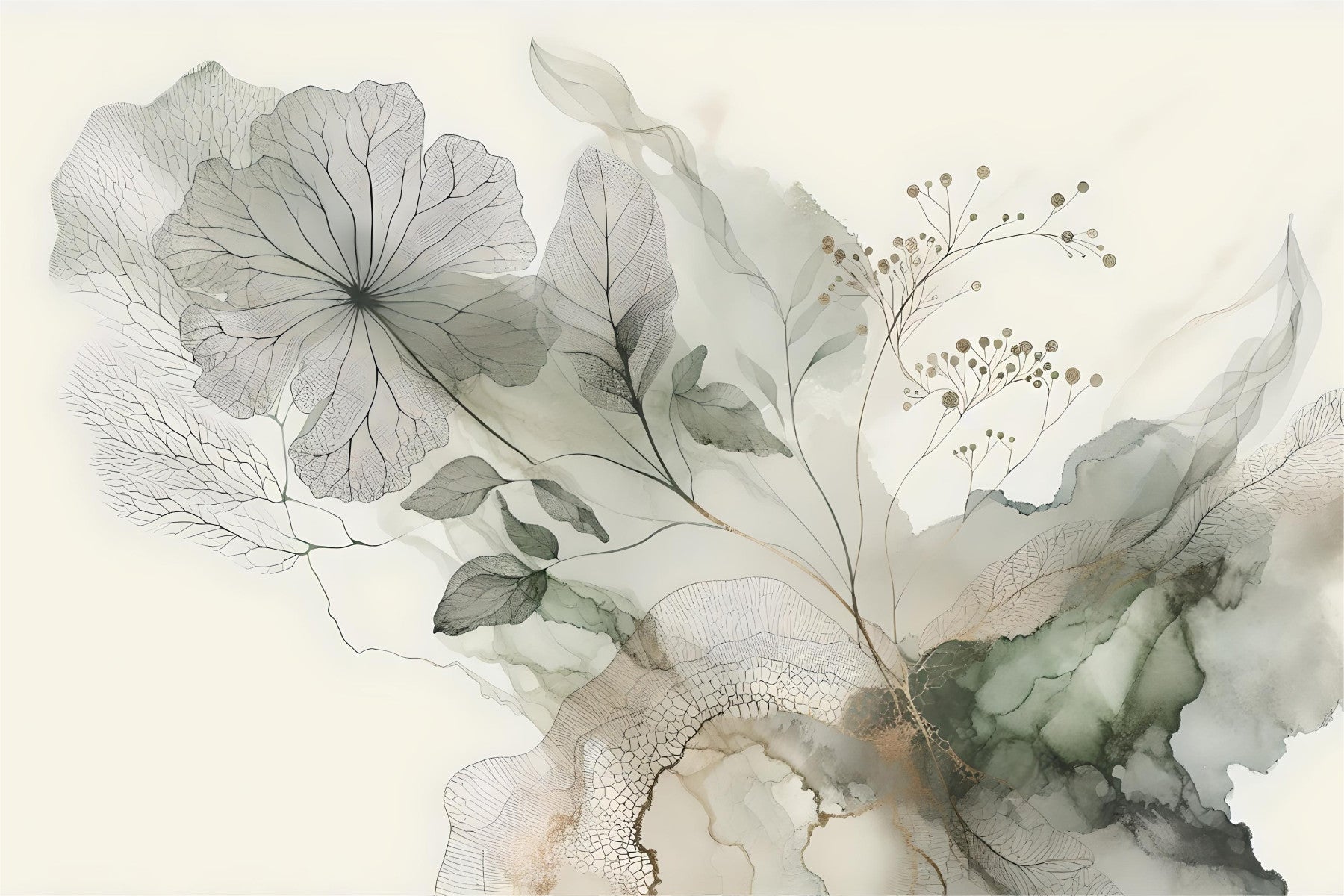 Tranquil Tones Wall Mural