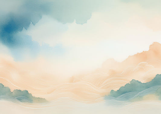 Ethereal Cloud Horizons Wall Mural