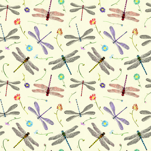 Colorful Dragonfly and Damselfly Wallpaper⁠
