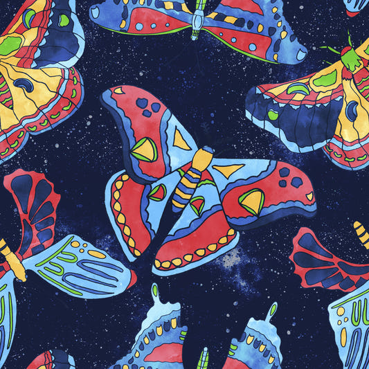 Cosmic Moths Wallpaper⁠