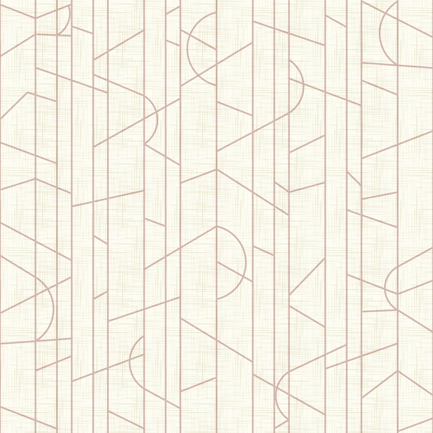 Elegant Lines Decor Bright Rosy Wallpaper⁠